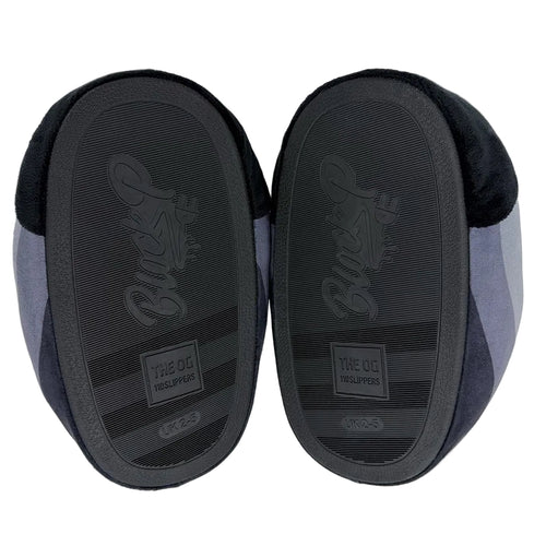 Block P 110 Kids Neon Slippers side view — Block P Liverpool