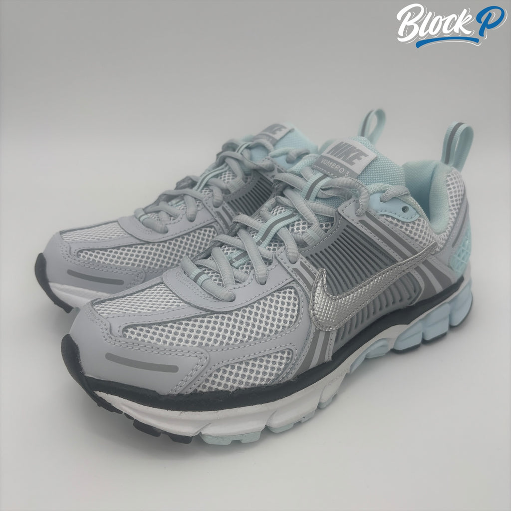 Nike Zoom Vomero 5 Blue (GS) rear view — Block P Liverpool