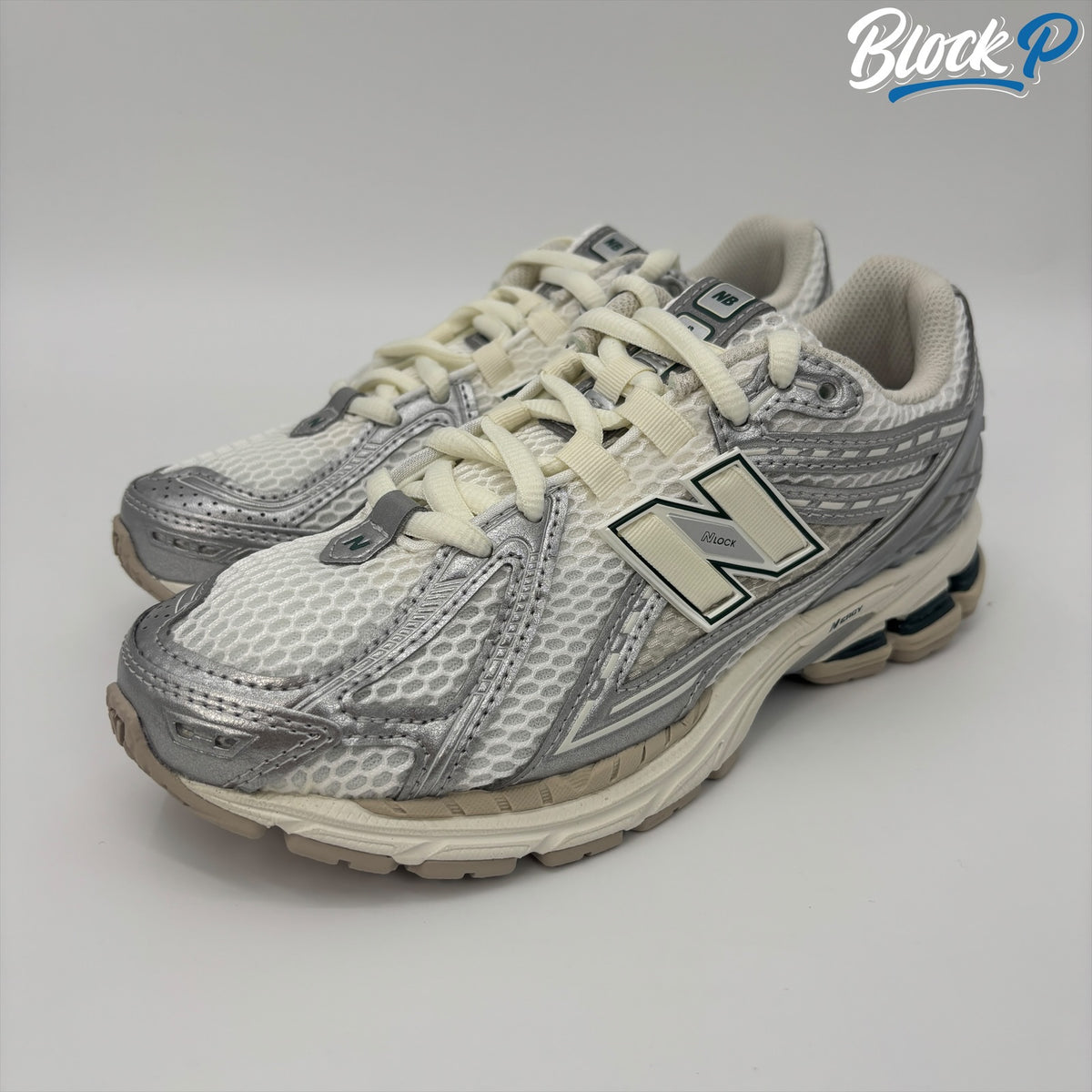 New Balance 1906R Silver rear view — Block P Liverpool