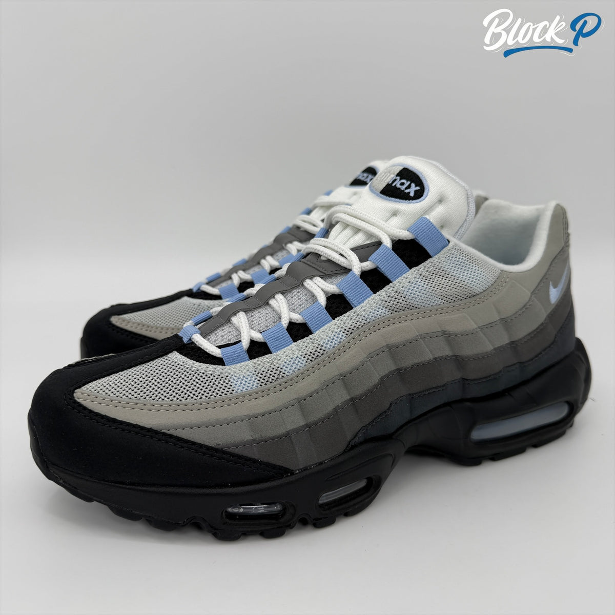 Nike Air Max 95 Aluminium rear view — Block P Liverpool