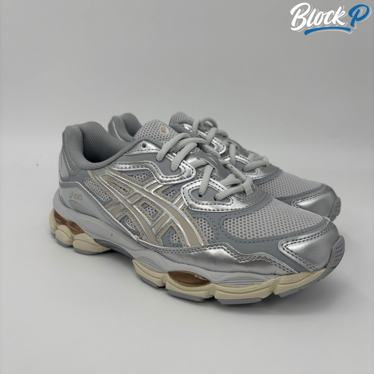 ASICS Gel-NYC Glacier-Grey — available at Block P Liverpool, 36 Renshaw Street L1 4EF