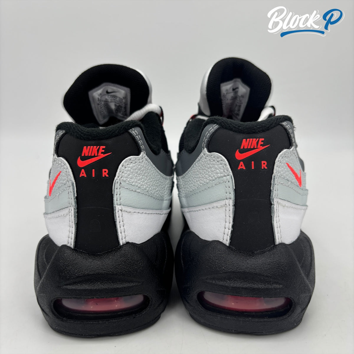 Nike Air Max 95 Infrared (PS) top-down view — Block P Liverpool