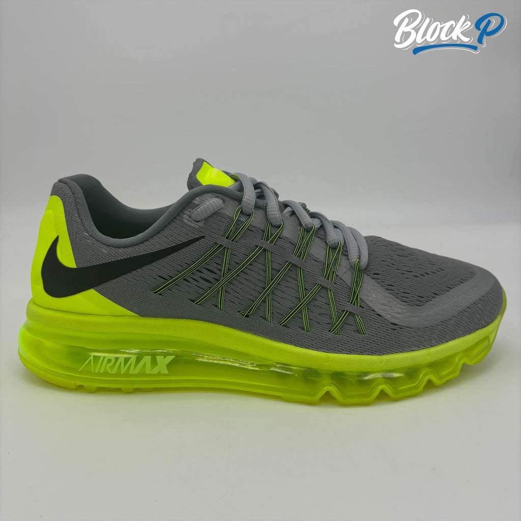 Nike Air Max 2015 Neon side profile — Block P Liverpool