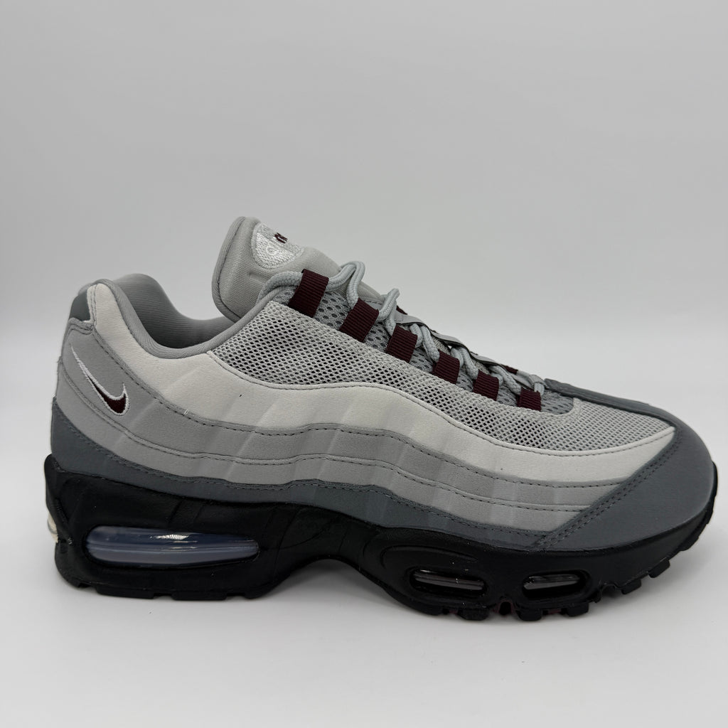 Nike Air Max 95 Burgundy Crush side profile — Block P Liverpool