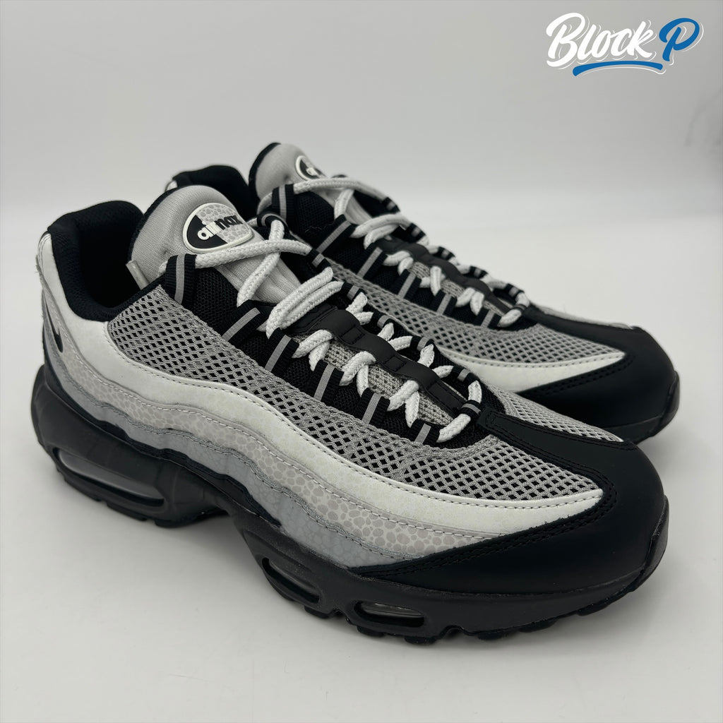 Nike Air Max 95 Reflective Safari front view — available at Block P Liverpool, 36 Renshaw Street L1 4EF. DV5581-001