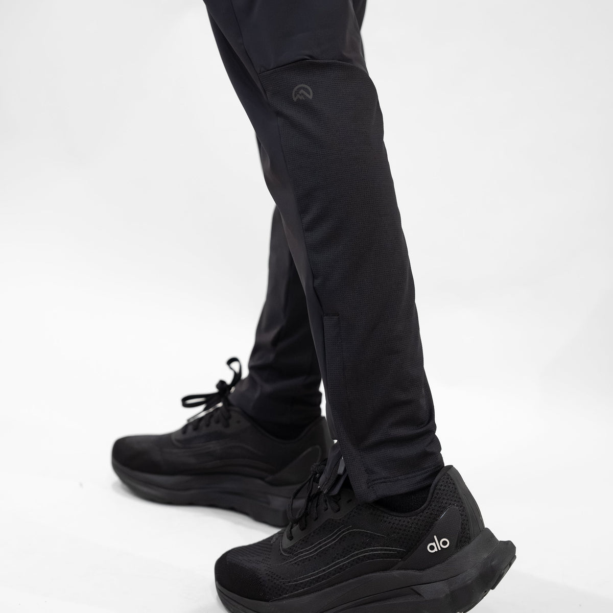 Flux Junior SS26 Technical Pant Black/Black — available at Block P Liverpool, 36 Renshaw Street L1 4EF