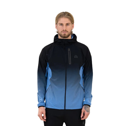 Flux SS26 Gradient Jacket - Black/Airforce