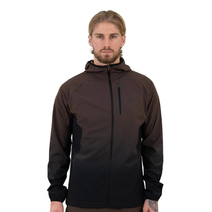 Flux SS26 Gradient Jacket - Chocolate/Black