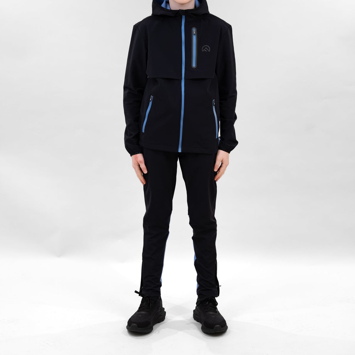 Flux Junior SS26 Versatility Pants Black/Airforce detail 1 — Block P Liverpool