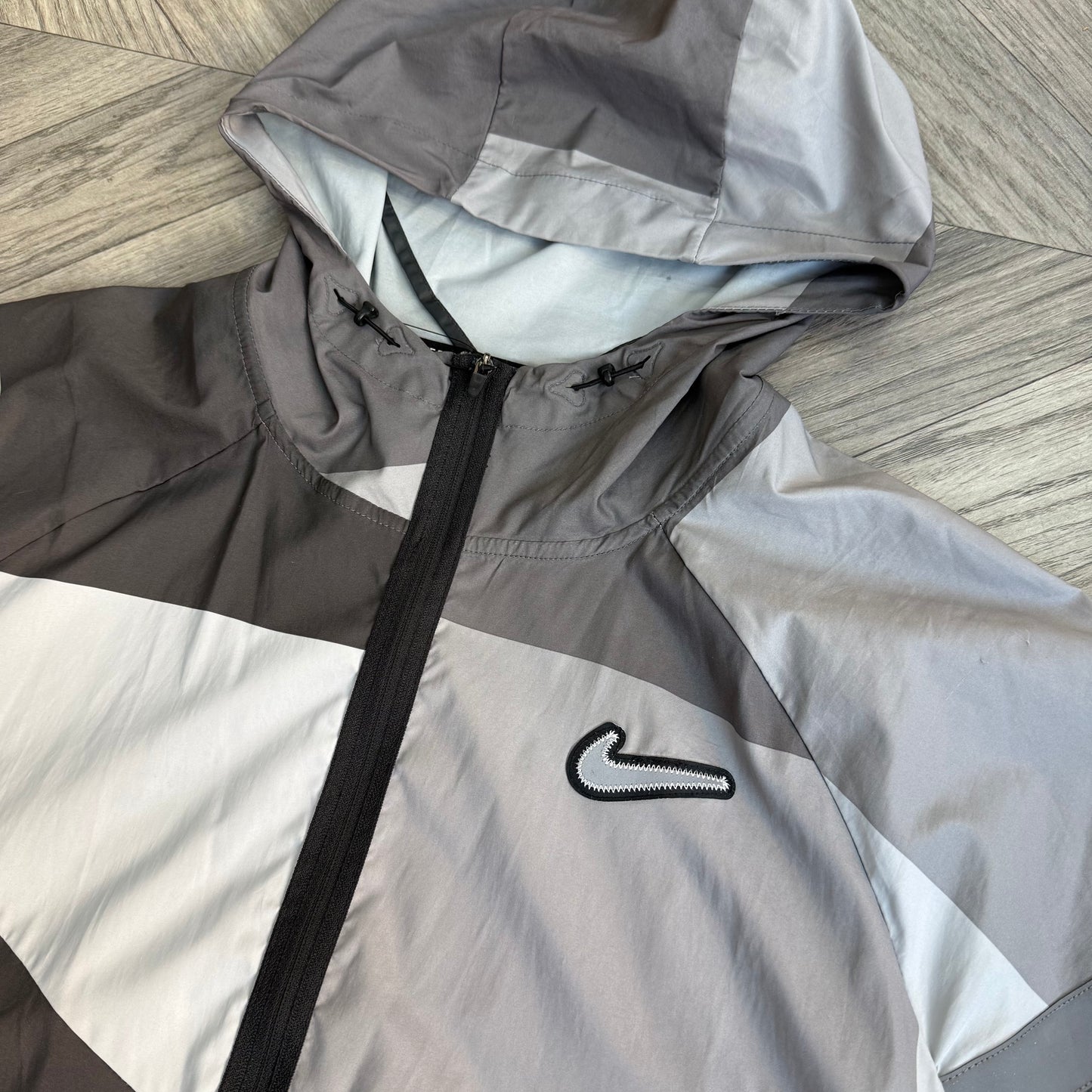 Nike Jacket Patchwork Grey