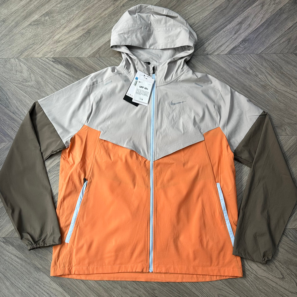 Nike windbreaker mens orange best sale