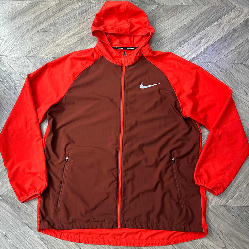 Nike windbreaker jacket red best sale