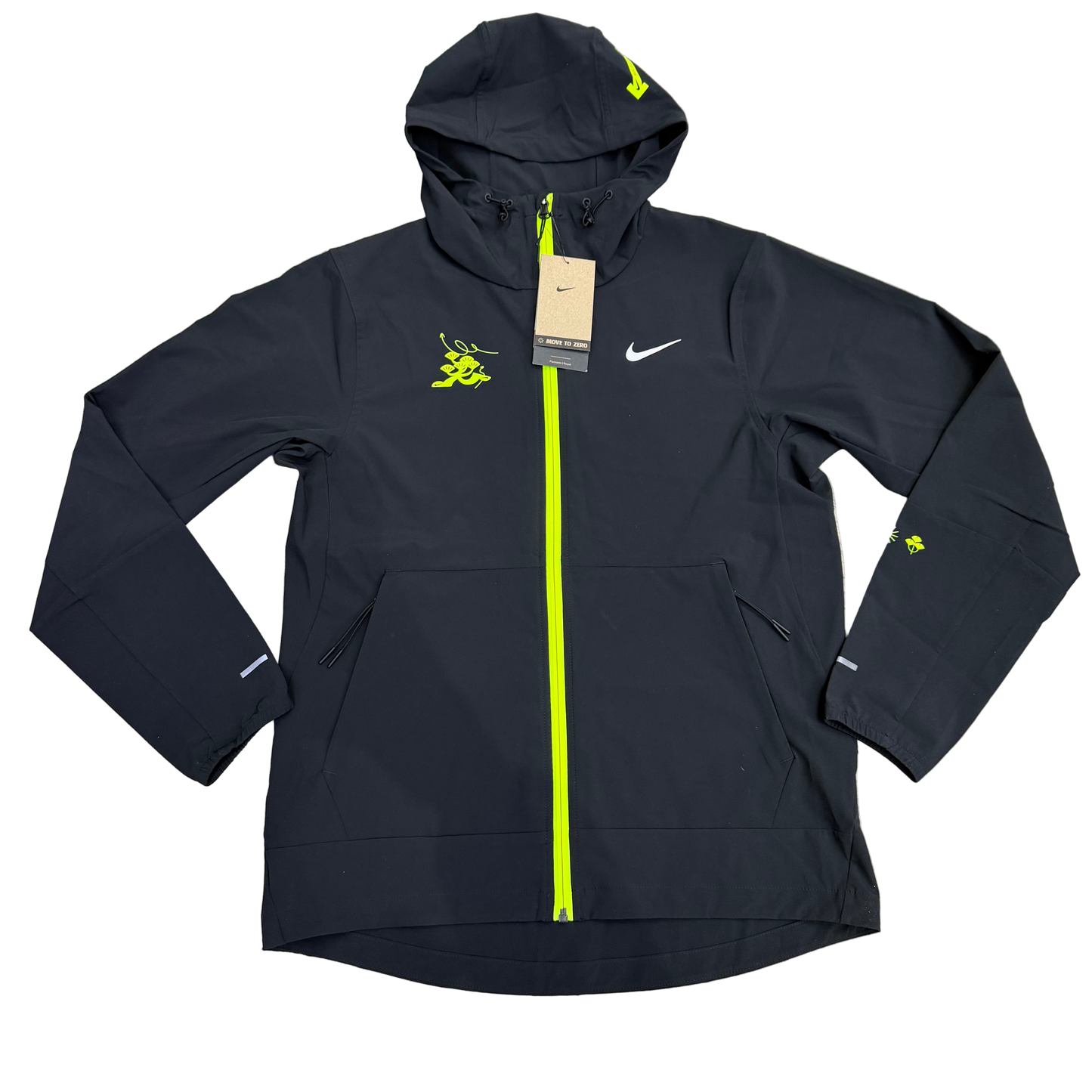 Nike Jacket + Pants Set Neon