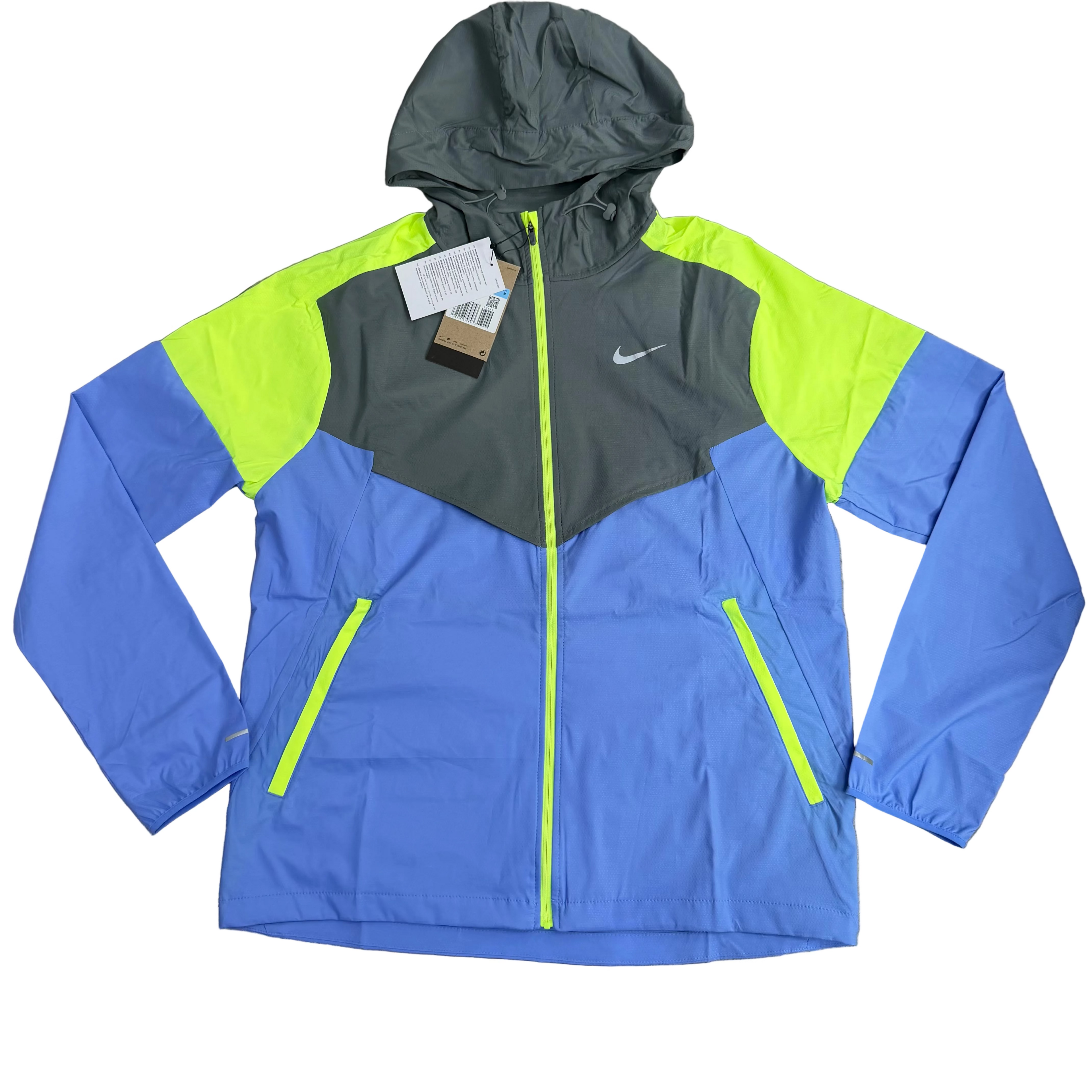 Nike Windrunner Jacket Neon/Grey/Blue