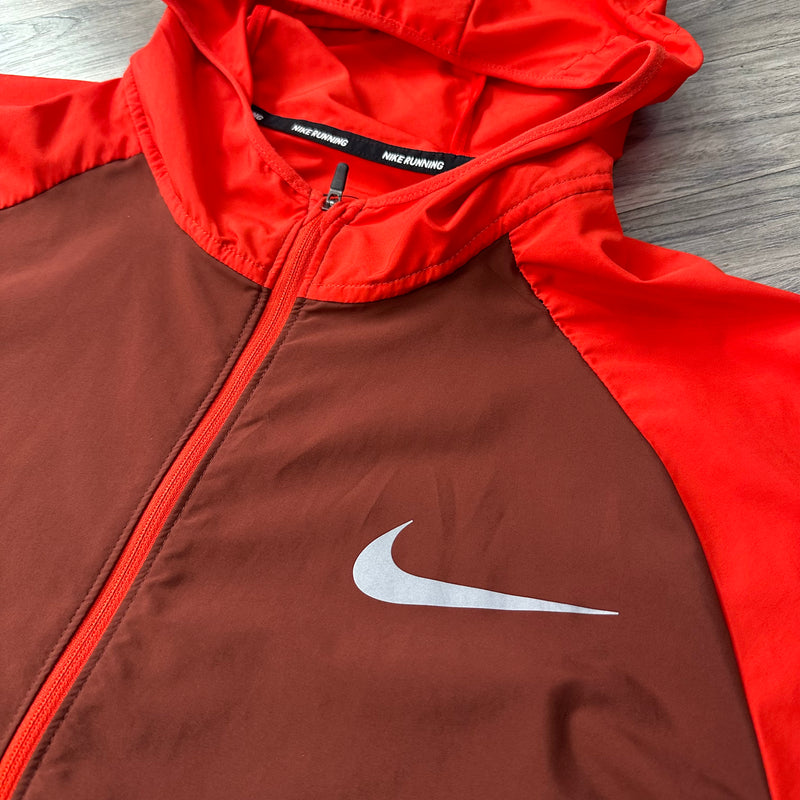 Orange nike jacket sales