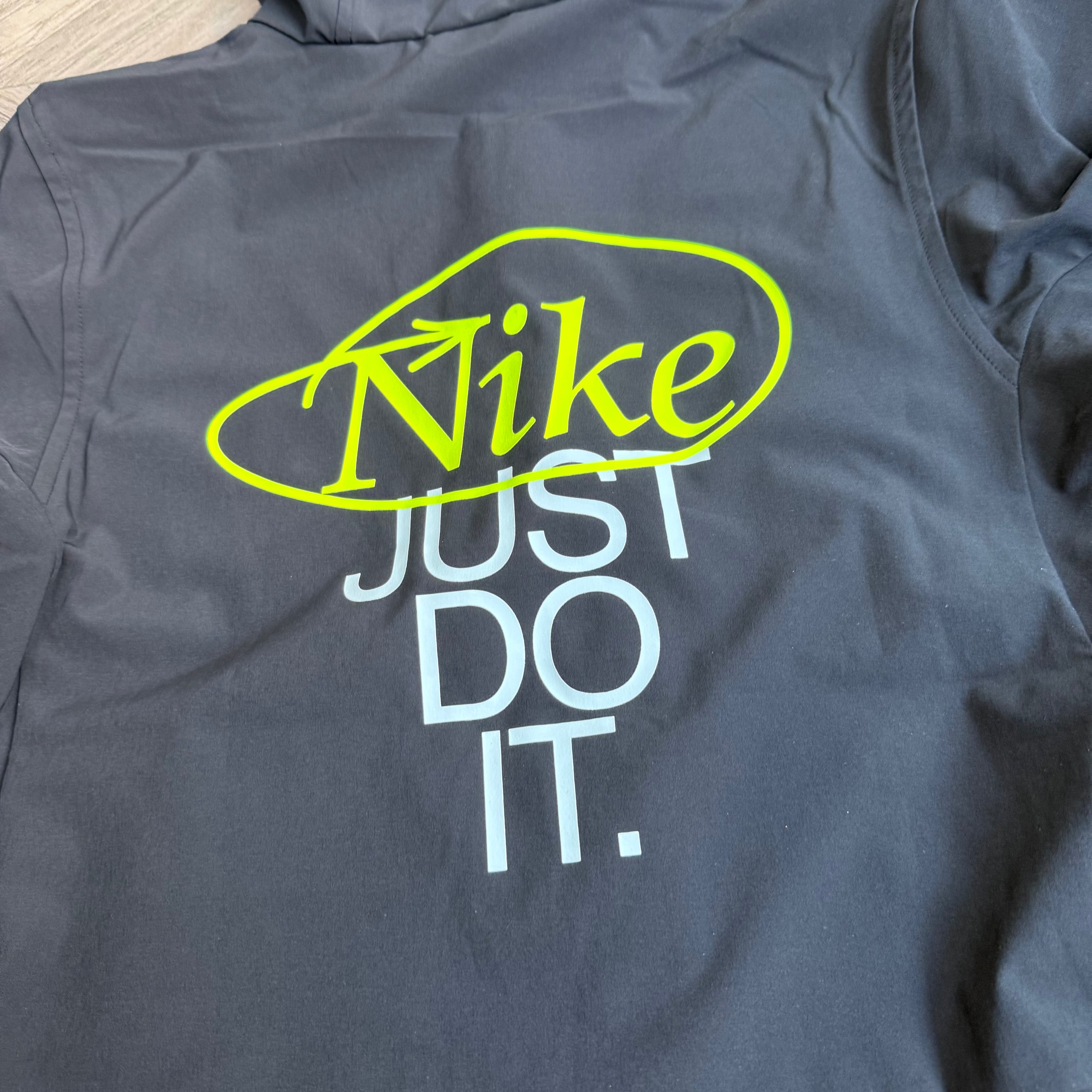 Nike Asia Exclusive Jacket Black Neon rear view — Block P Liverpool
