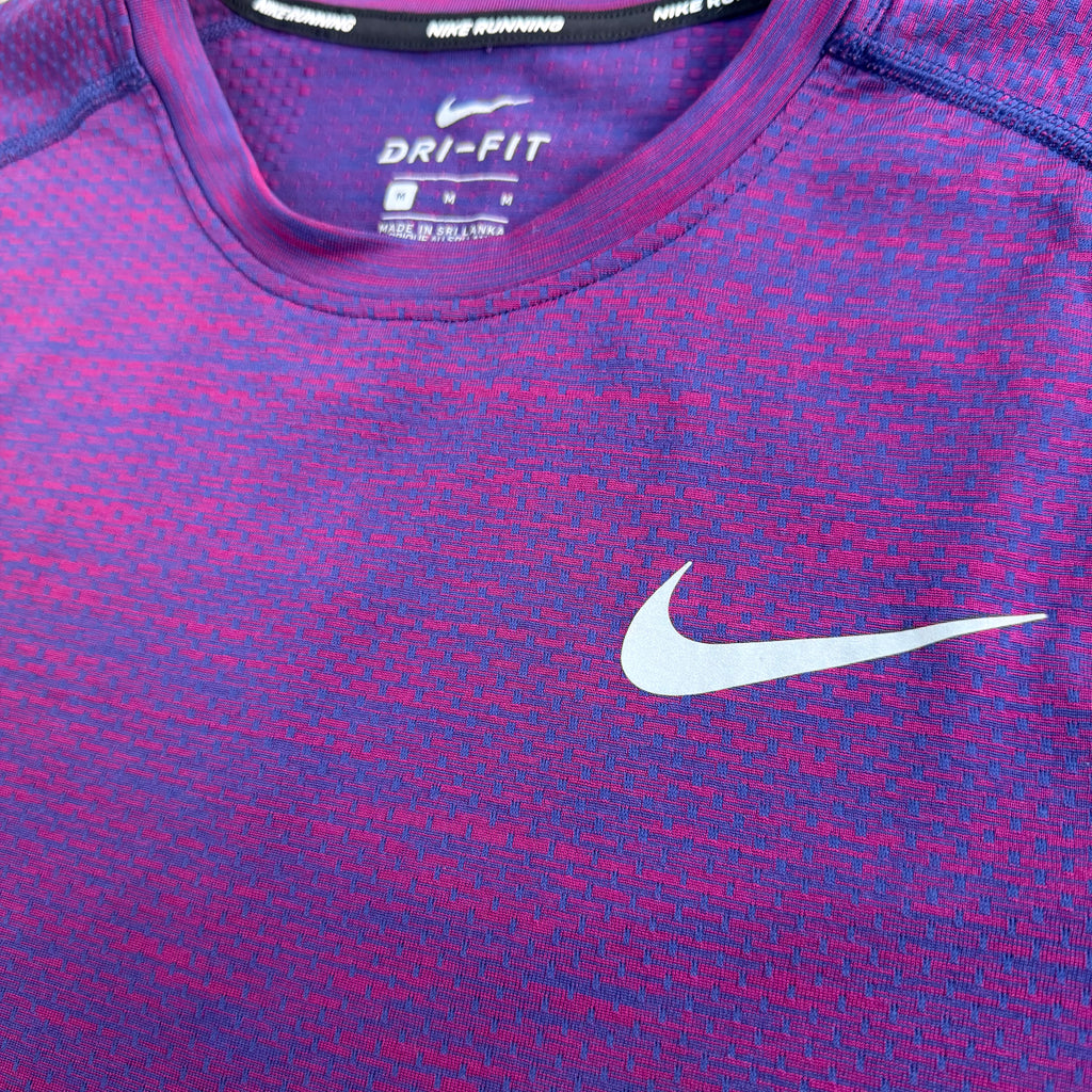 Nike Techknit 1.0 Purple - T-Shirt - image 2