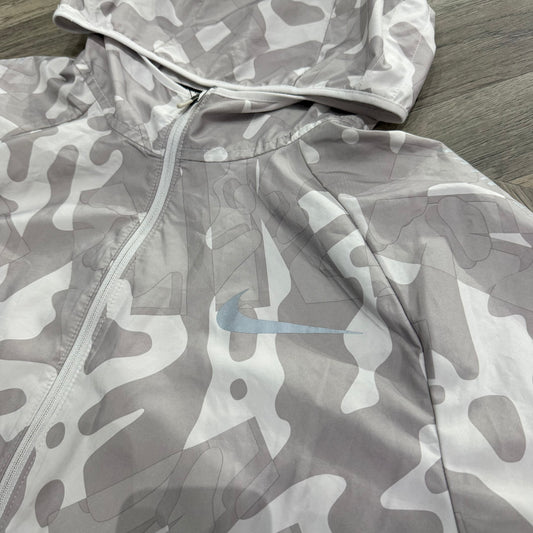 Nike White Camo Jacket