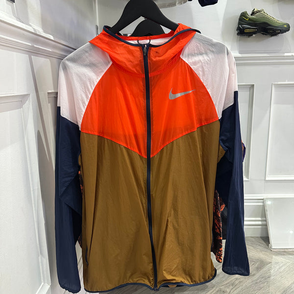 Nike Orange Windbreaker Jacket