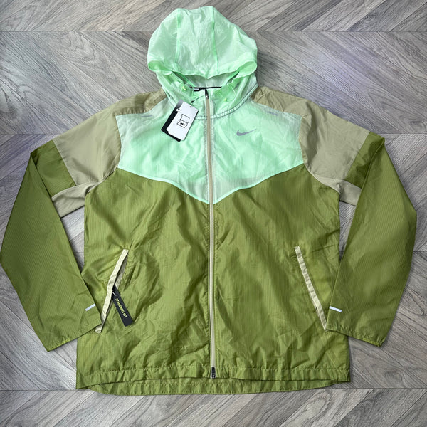 Mint green nike windbreaker hot sale