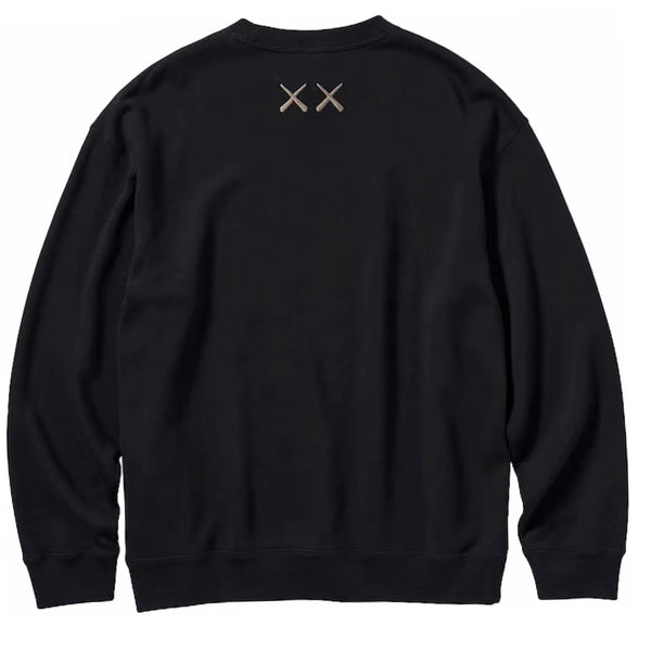 Kaws X Uniqlo Sweatshirt Black