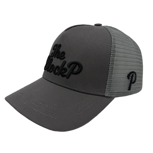 Block P Signature Cap Grey — available at Block P Liverpool, 36 Renshaw Street L1 4EF