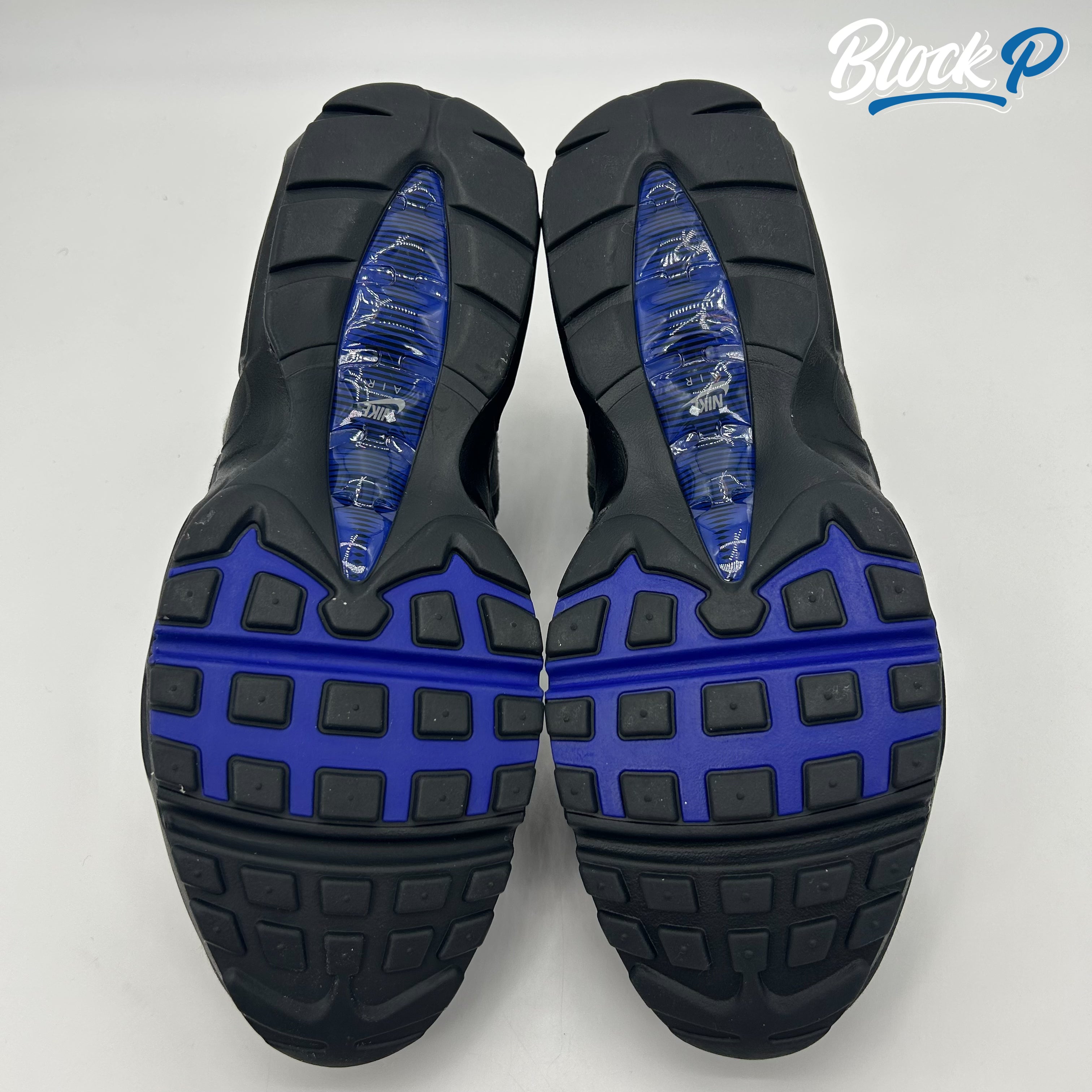 Nike Air Max 95 Blue Jewel sole detail — Block P Liverpool