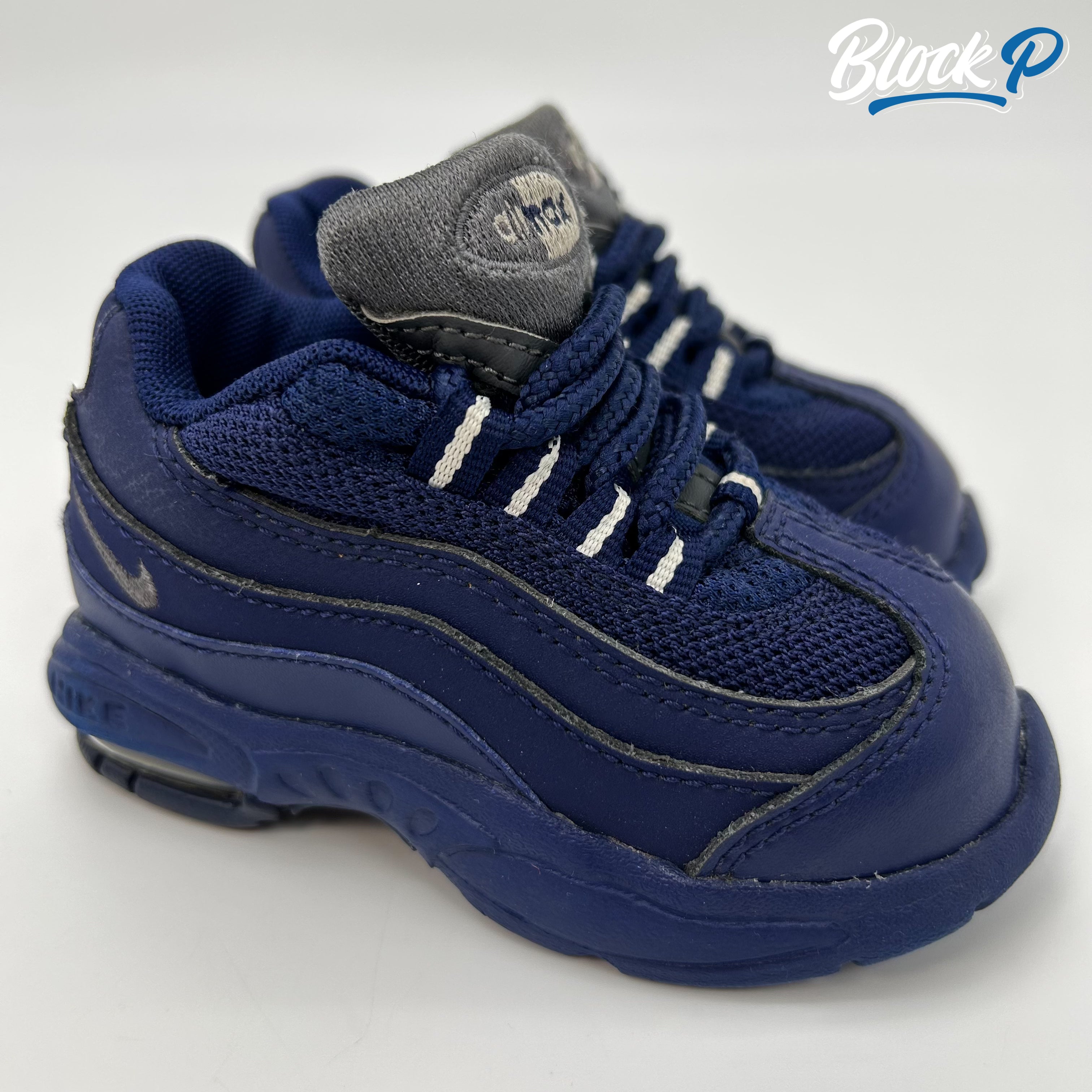 Nike Air Max 95 Blue (TD) — available at Block P Liverpool, 36 Renshaw Street L1 4EF