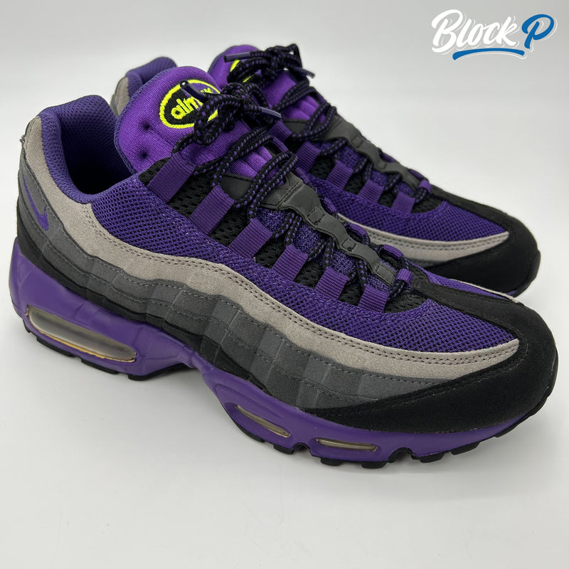 Purple and green air max 95 best sale