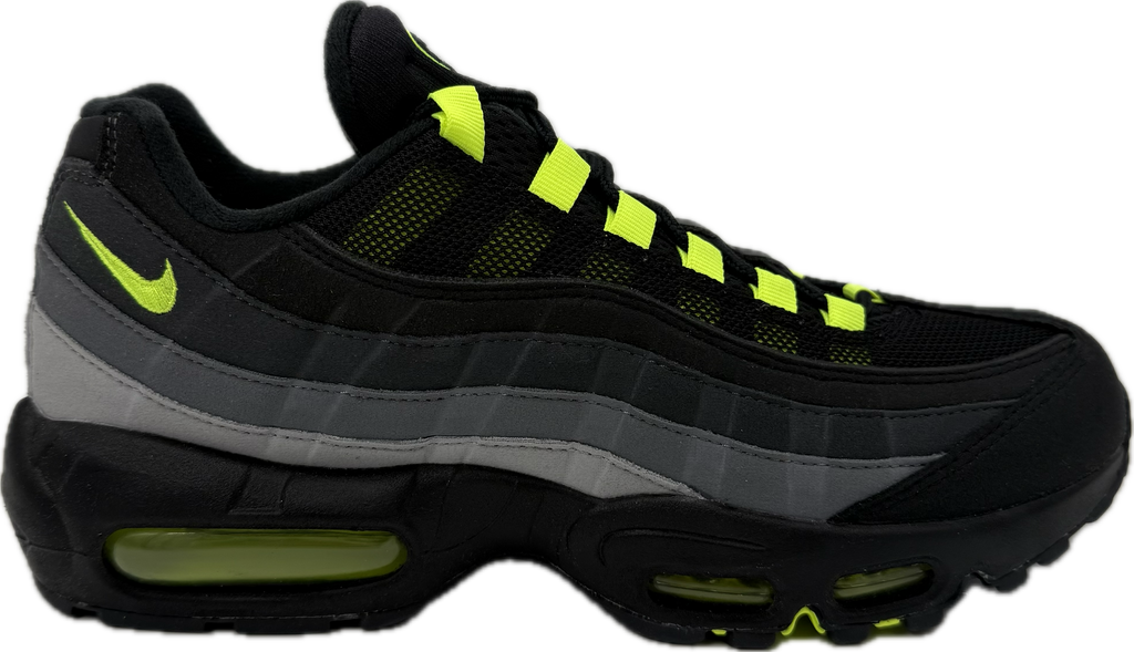 Nike Air Max 95 Reverse Neon lifestyle shot — Block P Liverpool