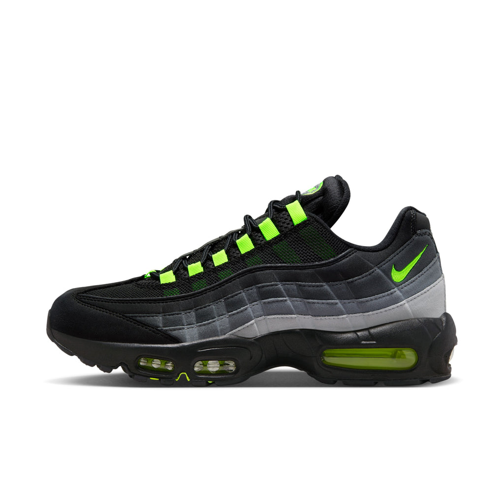 Nike Air Max 95 Reverse Neon on-foot shot — Block P Liverpool