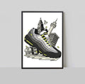 Air Max 95 110 Neon Liverpool A3 Print - Prints