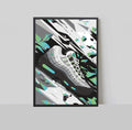Air Max 95 110 Green Apple A3 Print - Prints