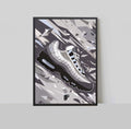 Air Max 95 110 light blue A3 Print - Prints