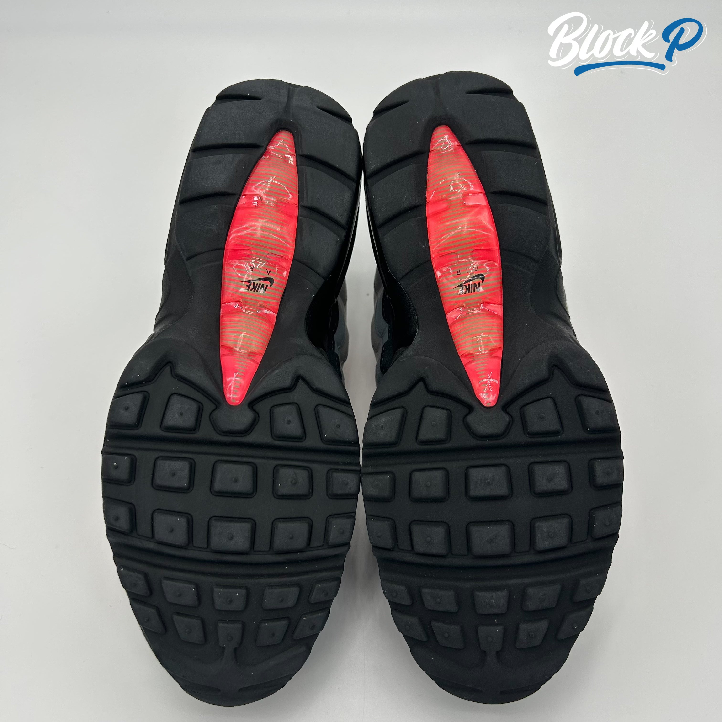 Nike Air Max 95 Solar Red 2017 sole detail — Block P Liverpool