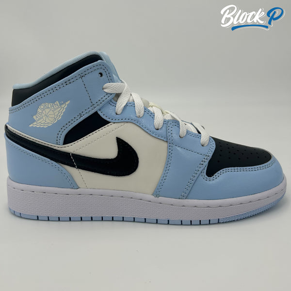 Nike Jordan 1 Mid Ice Blue (GS)