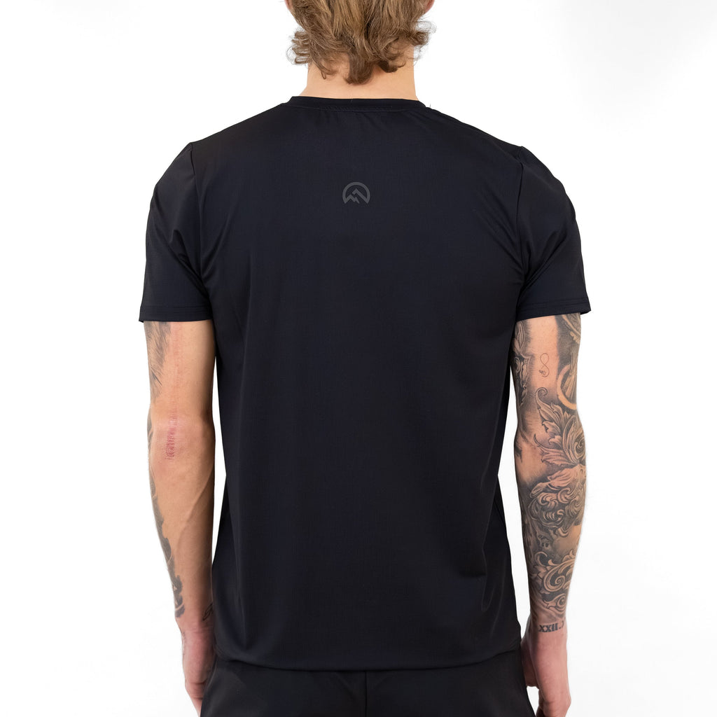 Flux SS26 Graphic Logo T-Shirt - Black/Black