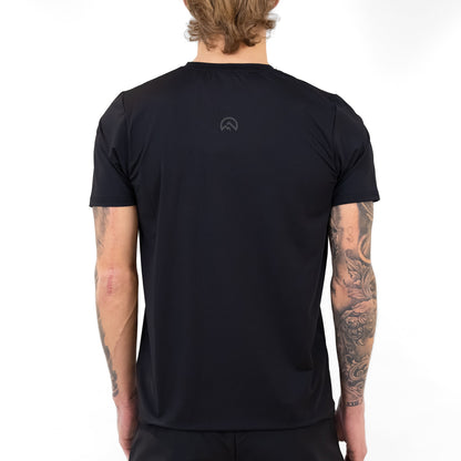 Flux SS26 Graphic Logo T-Shirt - Black/Black