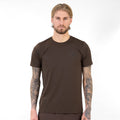 T-shirt SS26 avec logo poitrine gauche - Noir chocolat
