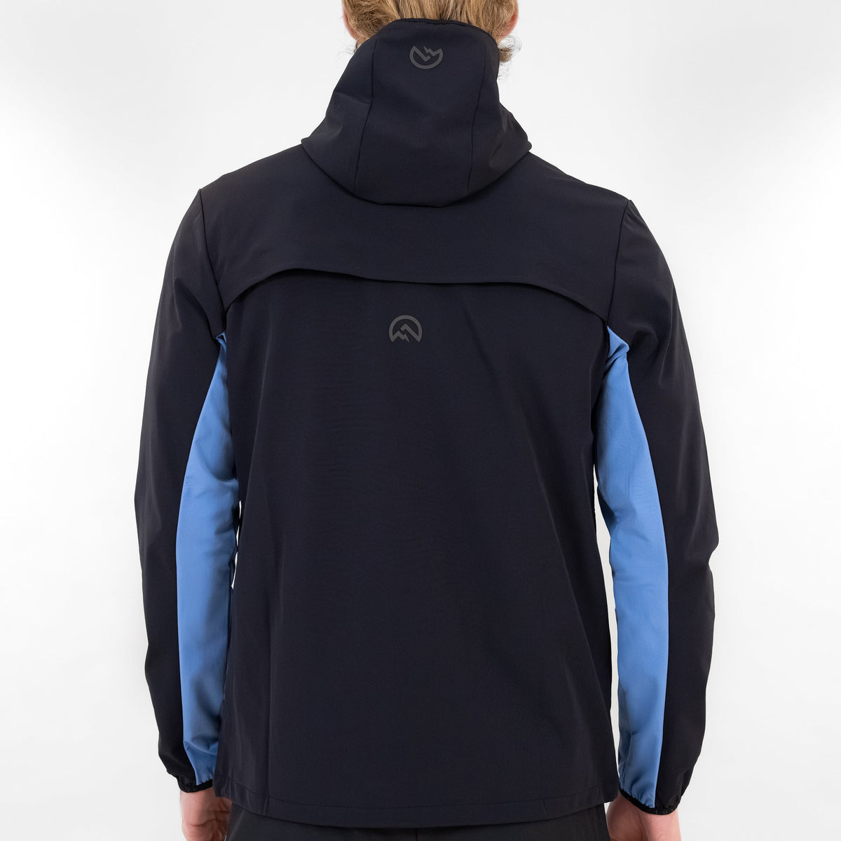 Flux SS26 Versatility Jacket Black/Airforce detail 1 — Block P Liverpool
