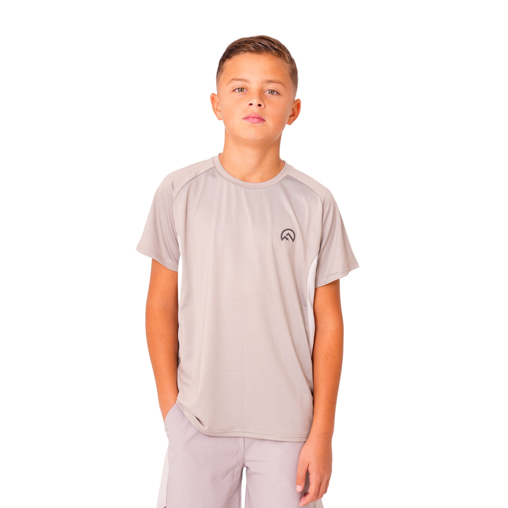 SS26 Junior Madge Shorts - Light Grey/Concrete/Silver