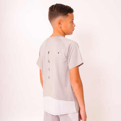 SS26 Junior Madge Shorts - Light Grey/Concrete/Silver