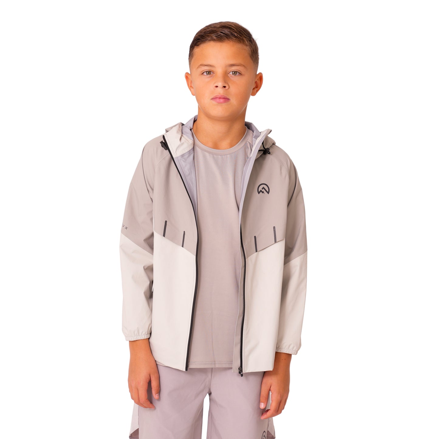 SS26 Junior Madge Shorts - Light Grey/Concrete/Silver