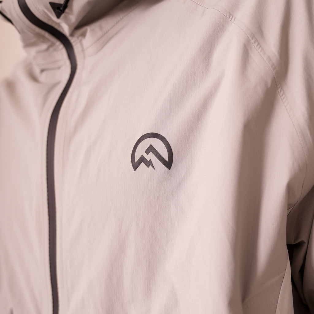 SS26 Waterproof Madge Jacket - Light Grey/Concrete/Silver