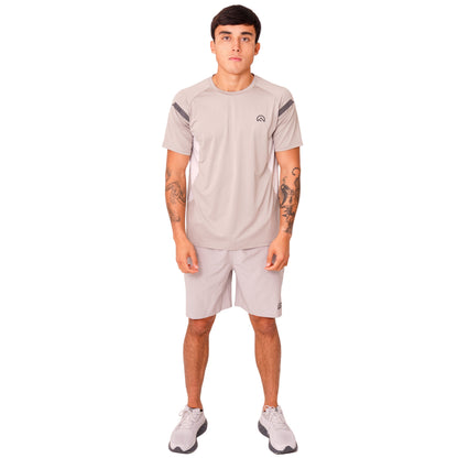 SS26 Madge Shorts - Light Grey/Concrete/Silver