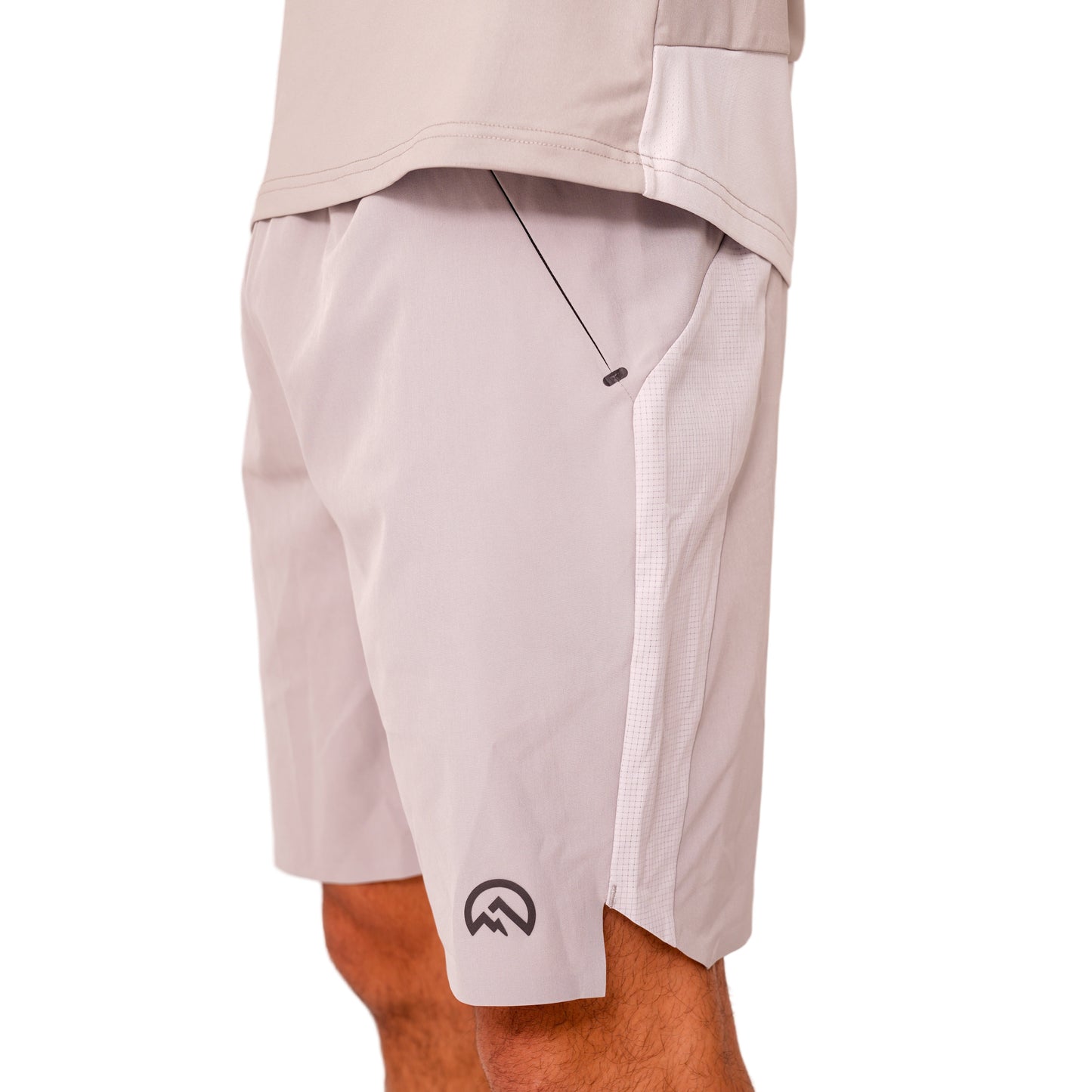 SS26 Madge Shorts - Light Grey/Concrete/Silver