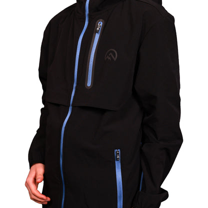 Chaqueta versátil juvenil SS26 - Negro/Fuerza Aérea