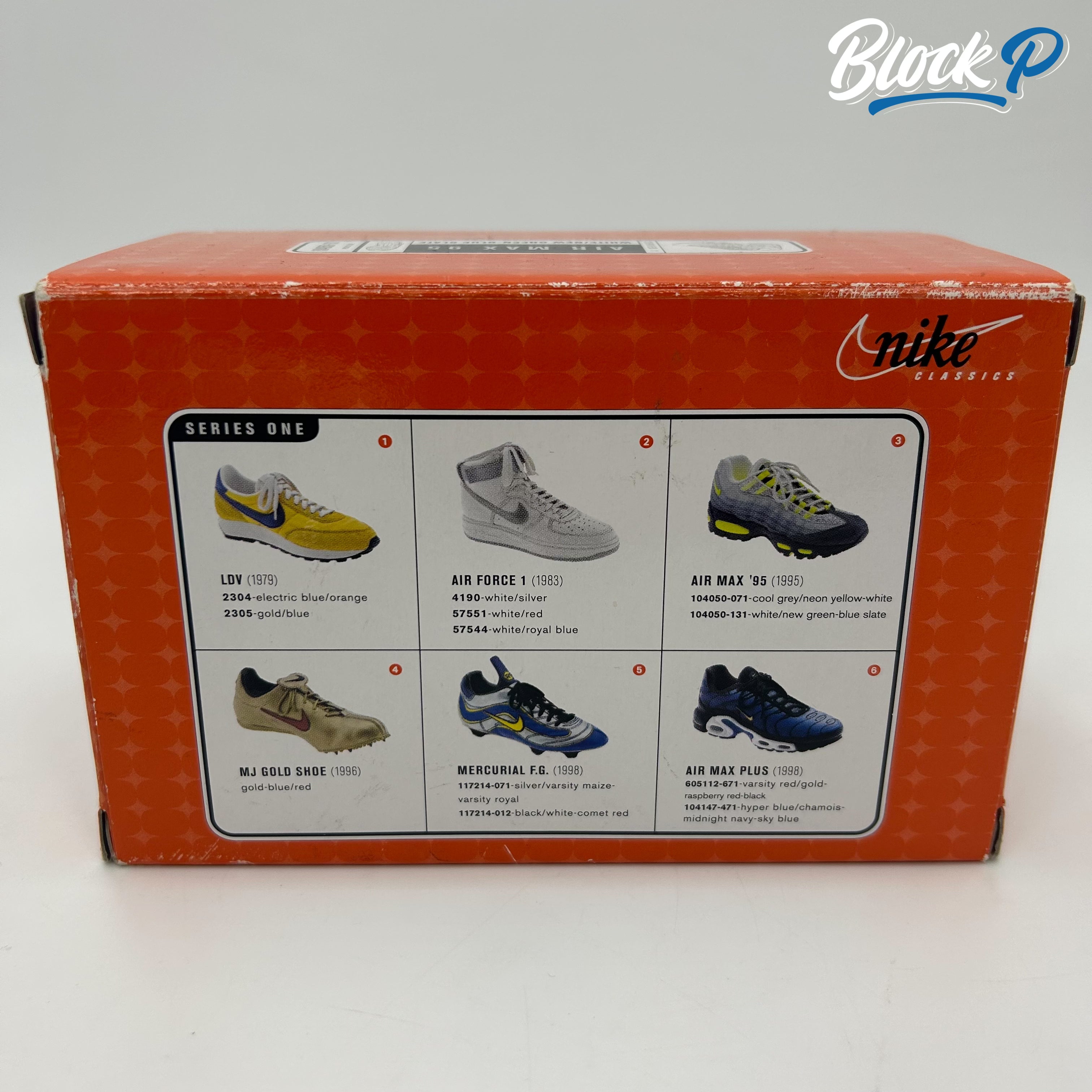 Nike Classics Bowen Air Max 95 Figure box detail — Block P Liverpool