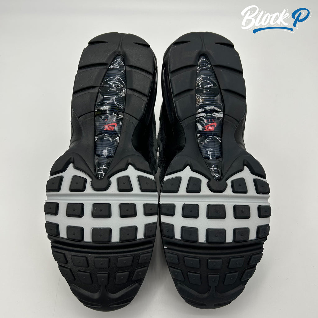 Nike Air Max 95 Track Red sole detail — Block P Liverpool
