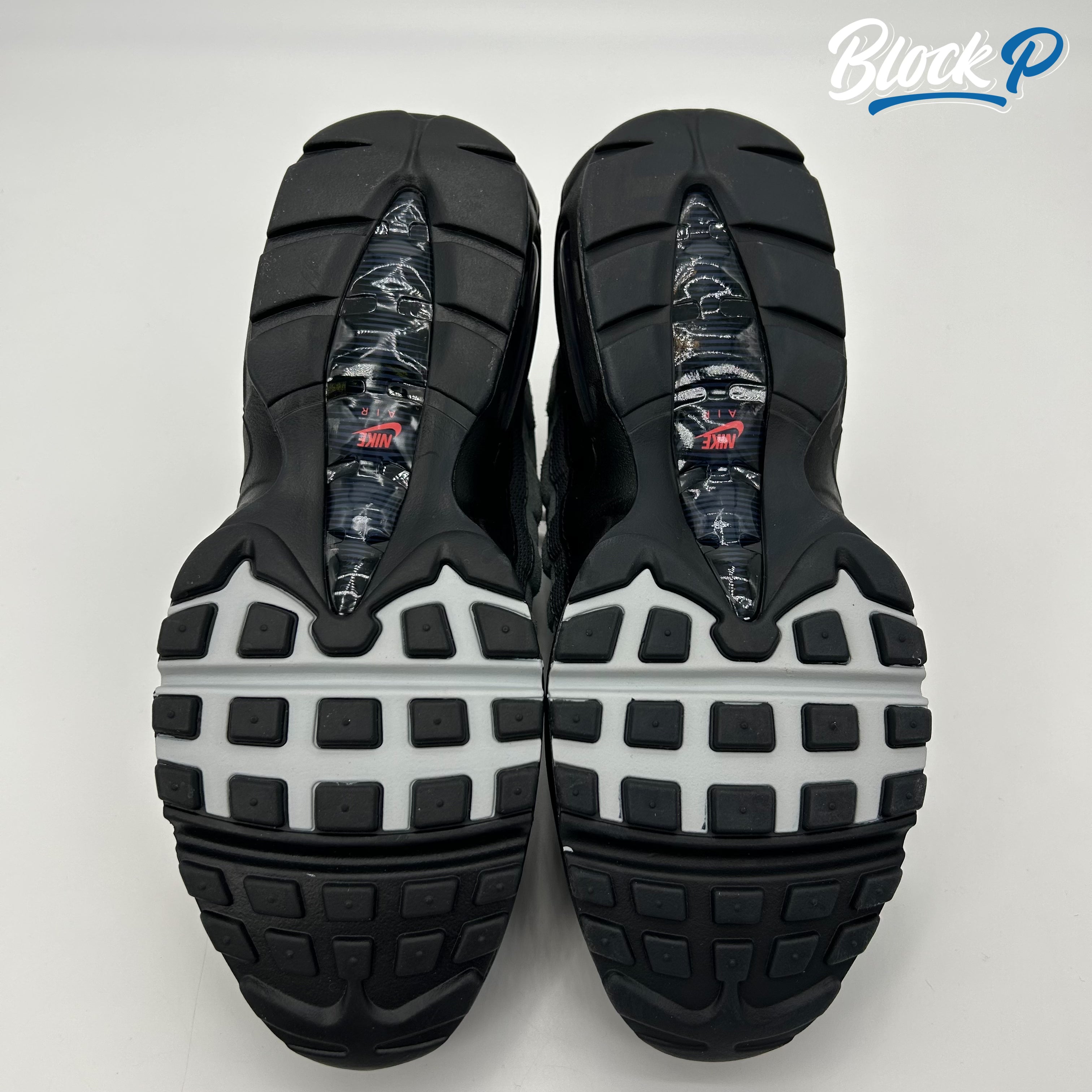 Nike Air Max 95 Track Red sole detail — Block P Liverpool
